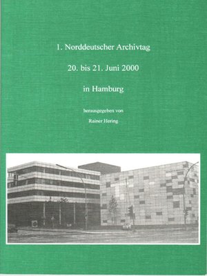 cover image of Norddeutscher Archivtag (1.)